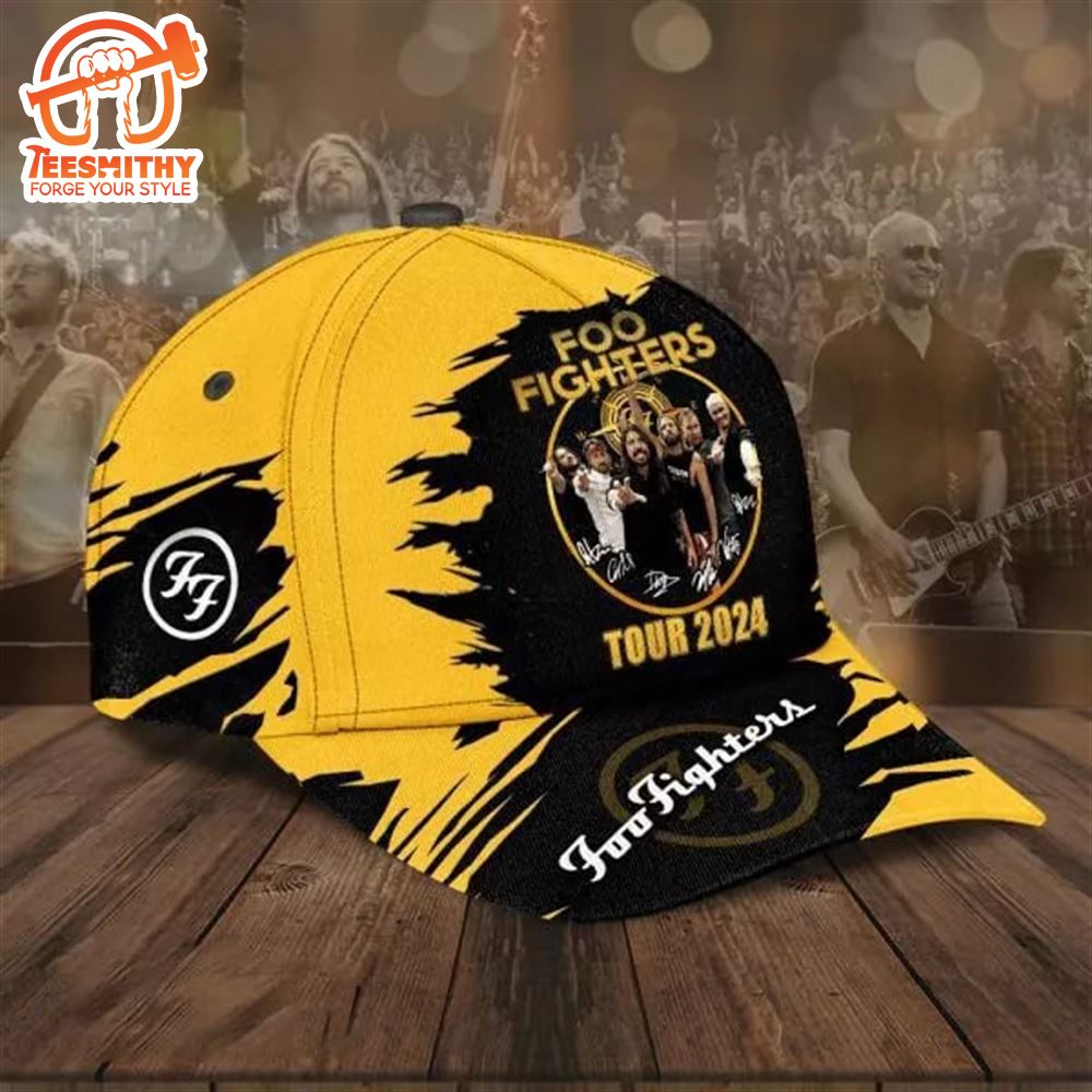 Foo Fighters Tour 2024 Classic Cap