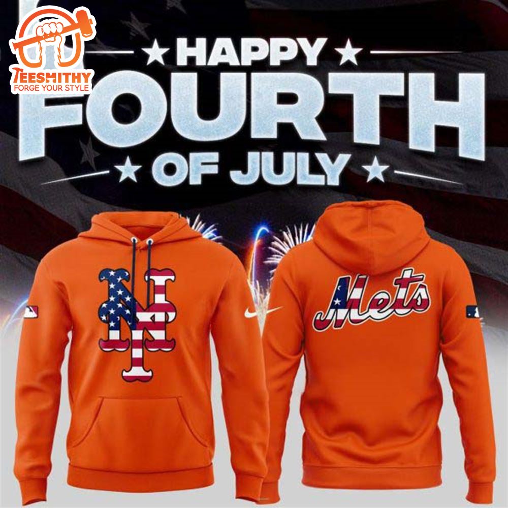 Fourth of July MLB New York Mets 2024 Hoodie Longpant