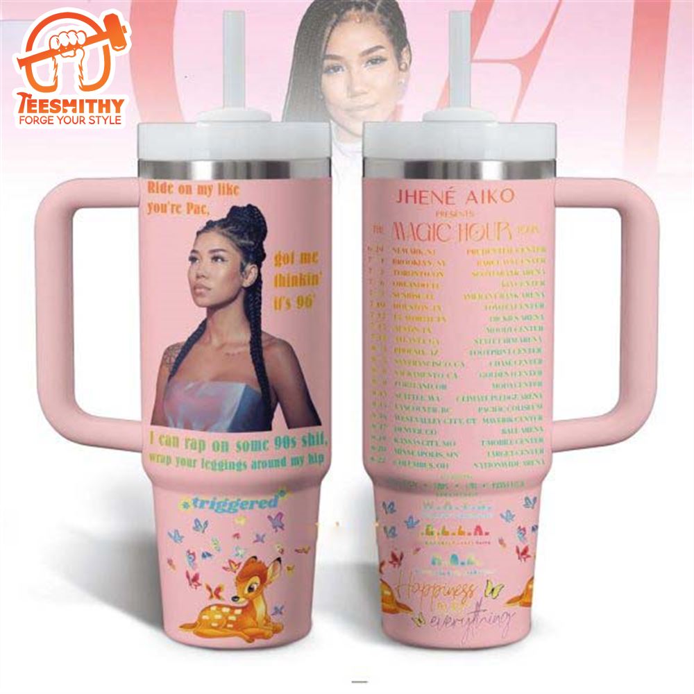 Jhene Aiko Presents The Magic Hour Tour Stanley Tumbler 40oz