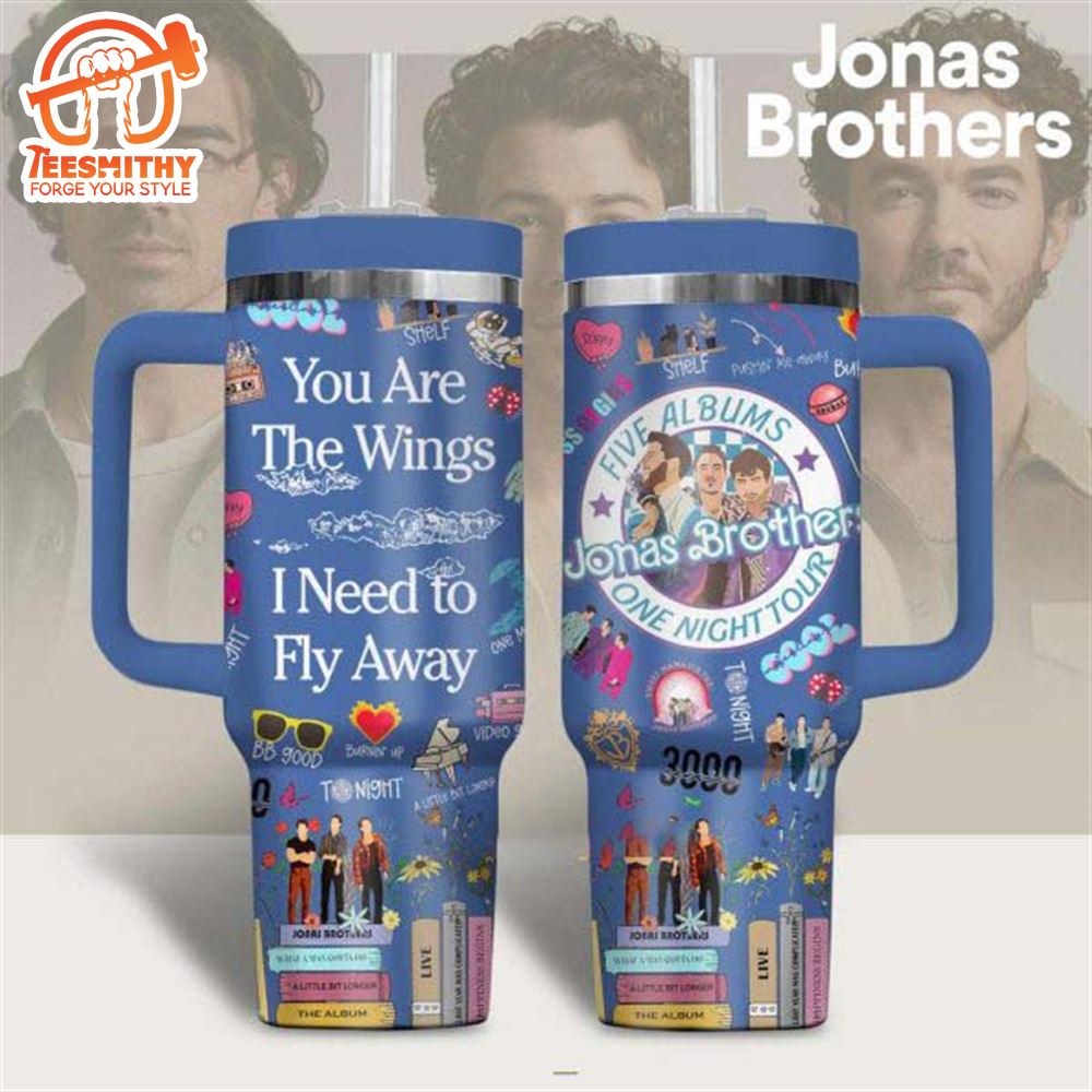 Jonas Brothers Five Albums One Night Tour Stanley Tumbler 40oz