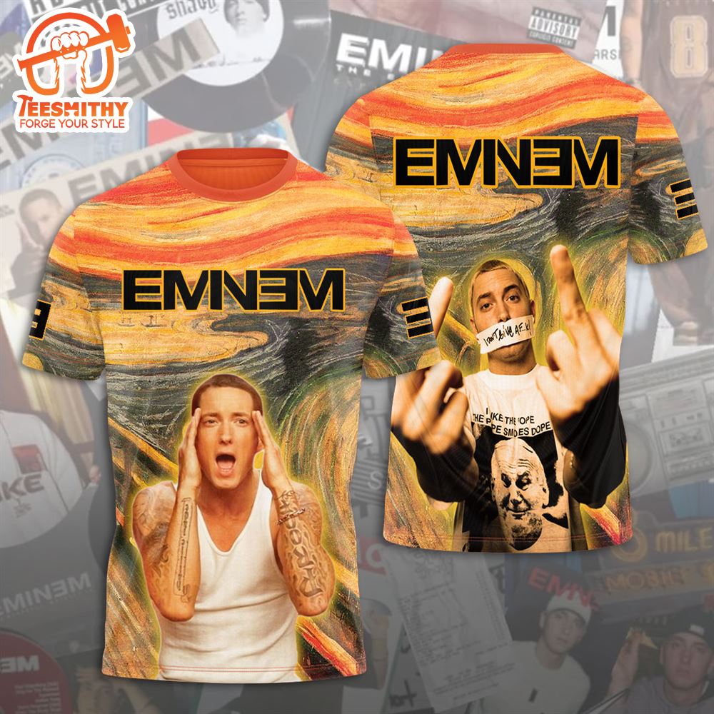 Limited Eminem Slim Shady Vintage 3D T-Shirt