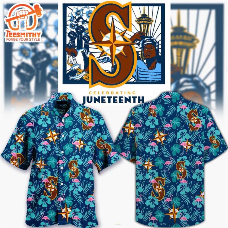 MLB Seattle Mariners Celebrating Juneteenth 2024 Hawaiian Shirt