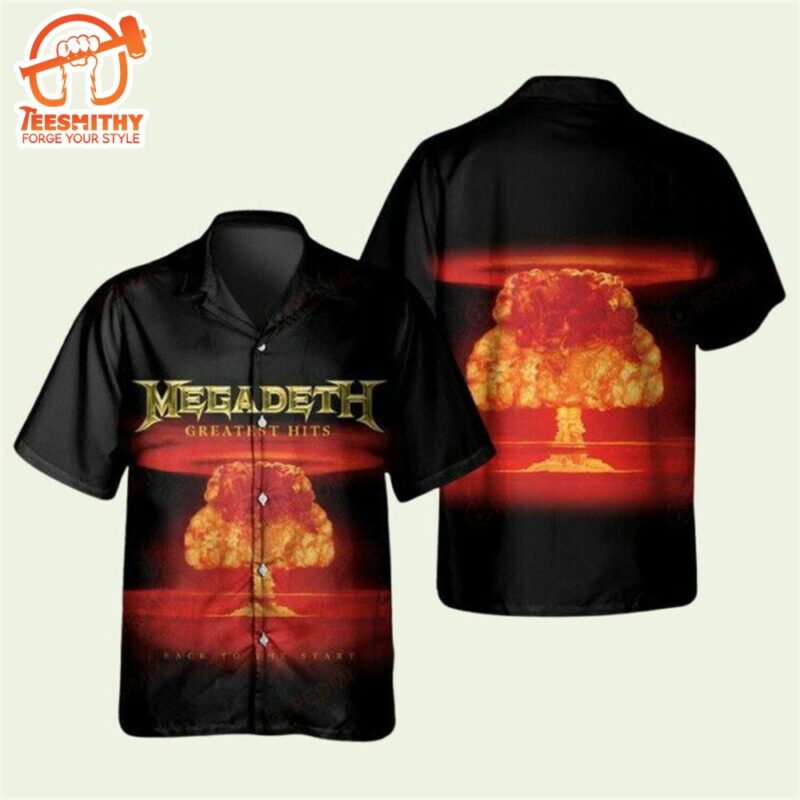 Megadeth Back To The Start Hawaiian Shirt