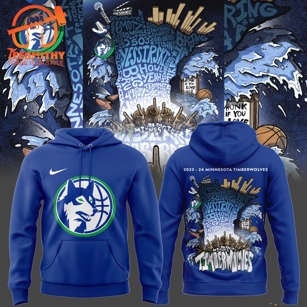 Minnesota Timberwolves 2024 NBA Playoff Hoodie