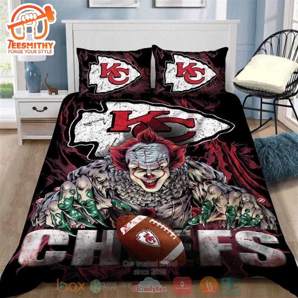 NEW Pennywise Kansas City Chiefs NFL Bedroom Set