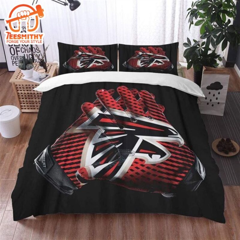 NFL Atlanta Falcons Black Bedding Set