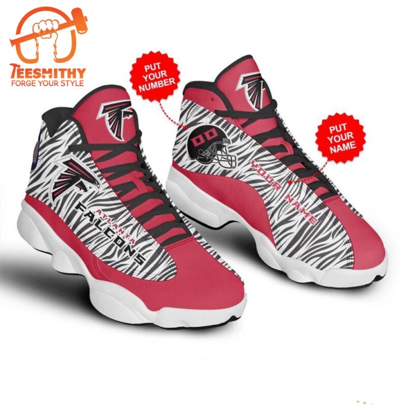 NFL Atlanta Falcons Personalized Air Jordan 13 Shoes, JD13 Sport Shoes