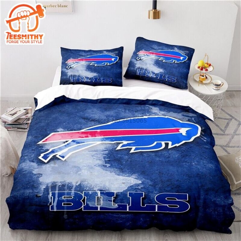 NFL Buffalo Bills Royal Blue Bedding Set