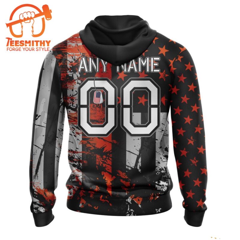 NFL Chicago Bears Special Classic Grunge American Flag Hoodie