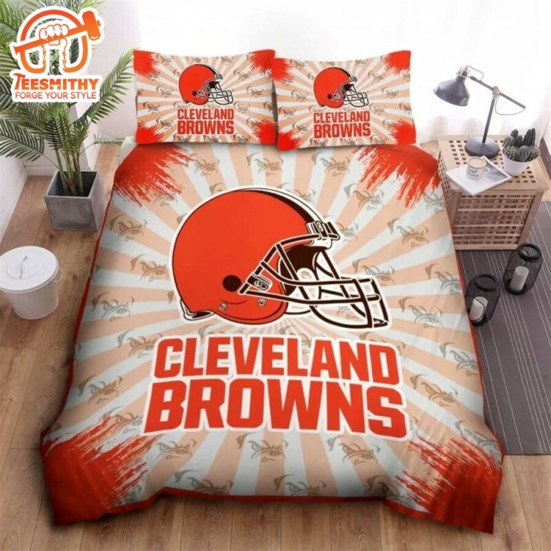 NFL Cleveland Browns Orange Bedding Set