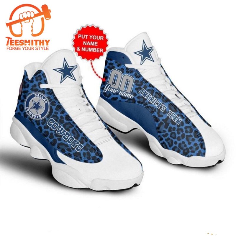 NFL Dallas Cowboys Personalized Air Jordan 13 Shoes, JD13 Sport Shoes