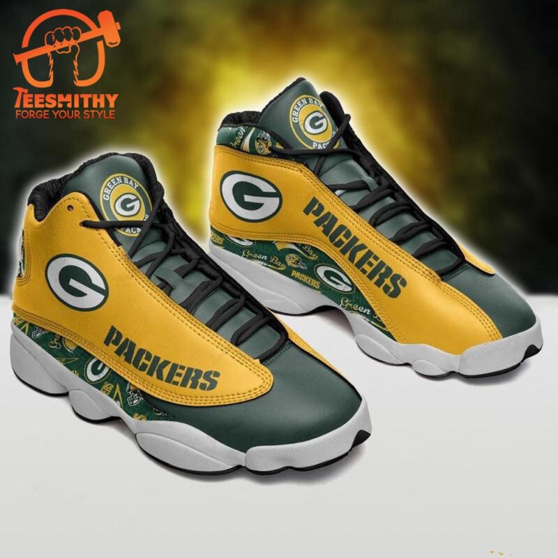 NFL Green Bay Packers Air Jordan 13 Shoes Fans Gift
