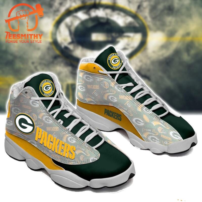 NFL Green Bay Packers Air Jordan 13 Shoes Fans Gift Sport