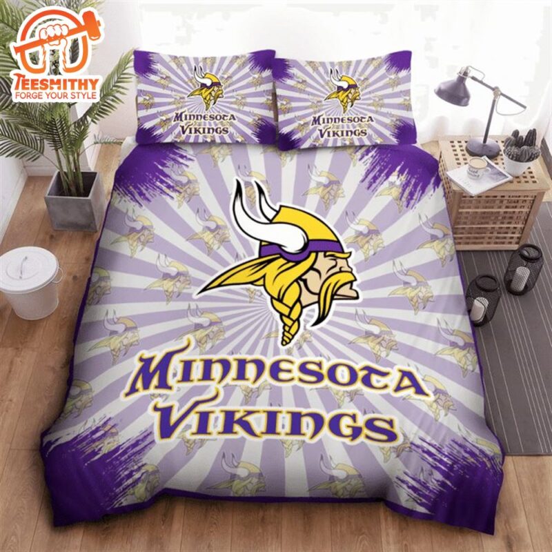 NFL Minnesota Vikings Light Purple Edition Bedding Set
