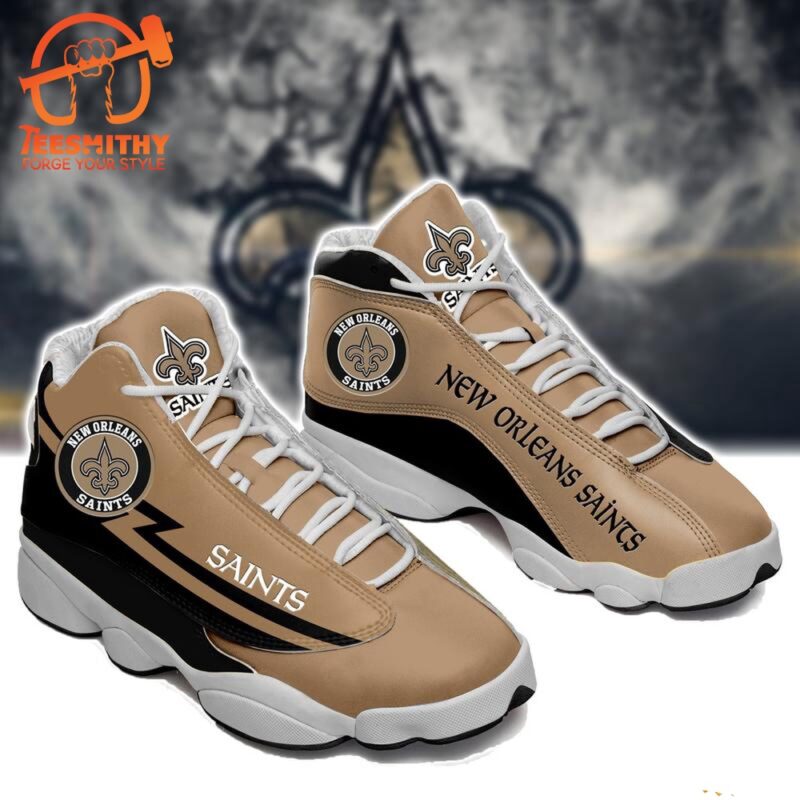 NFL New Orleans Saints Air Jordan 13 Shoes Sneaker