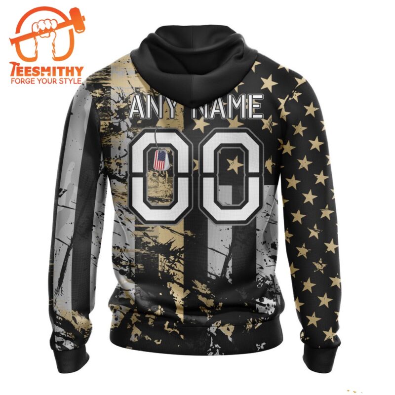 NFL New Orleans Saints Special Classic Grunge American Flag Hoodie