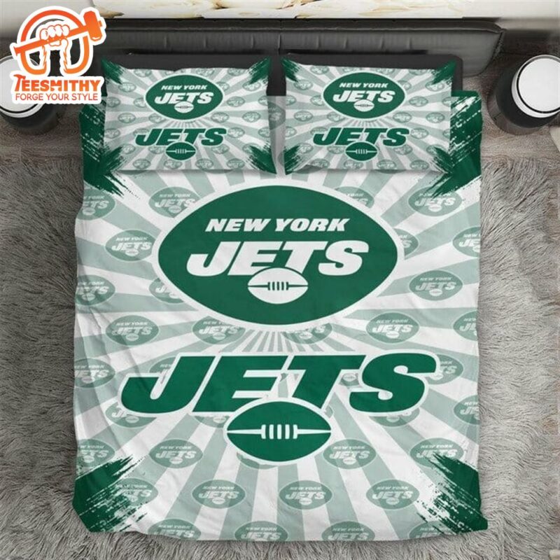 NFL New York Jets Light Green Bedding Set