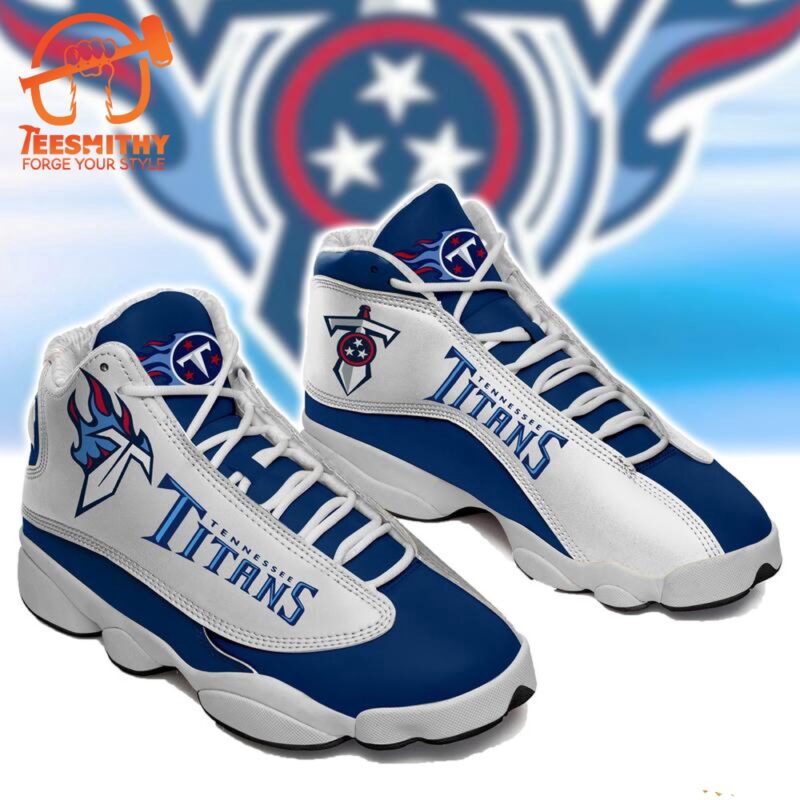 NFL Tennessee Titans Air Jordan 13 Shoes Football Team Sneaker
