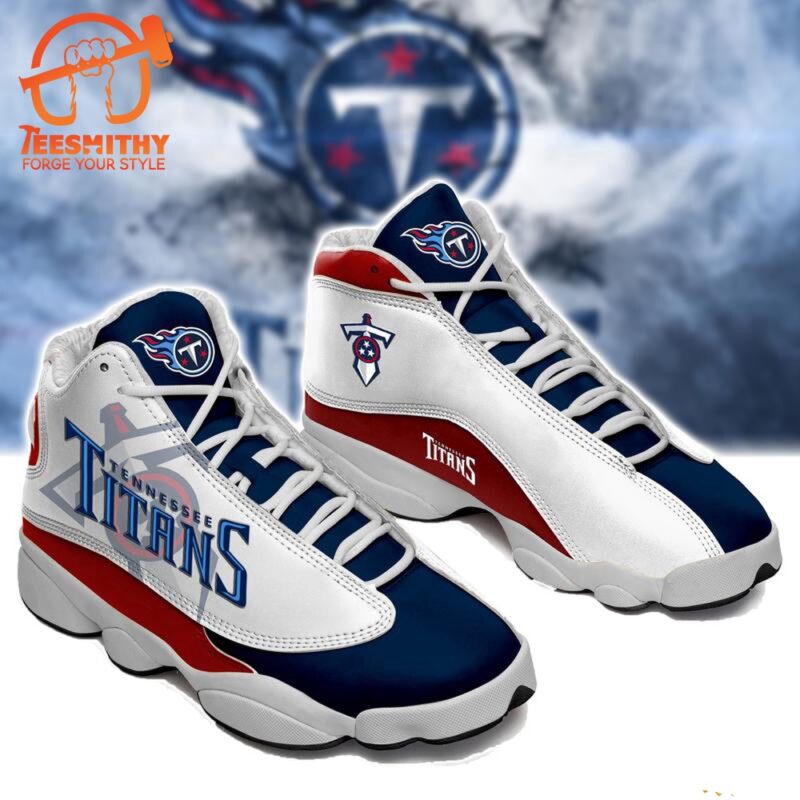 NFL Tennessee Titans Air Jordan 13 Sneaker Shoes For Football Fans