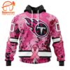 NFL Tennessee Titans I Pink I Can In October We Wear Pink Breast Cancer Hoodie