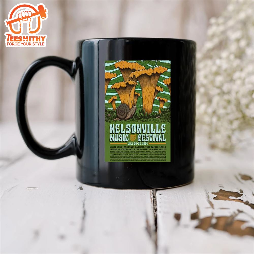 Nelsonville Music Festival July 26-28 2024 Nelsonville OH Mug