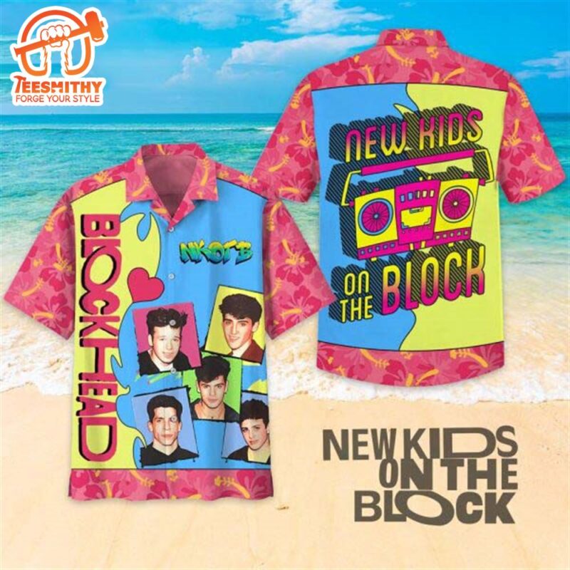 New Kids On The Block Band Summer Hawaiian Shirt