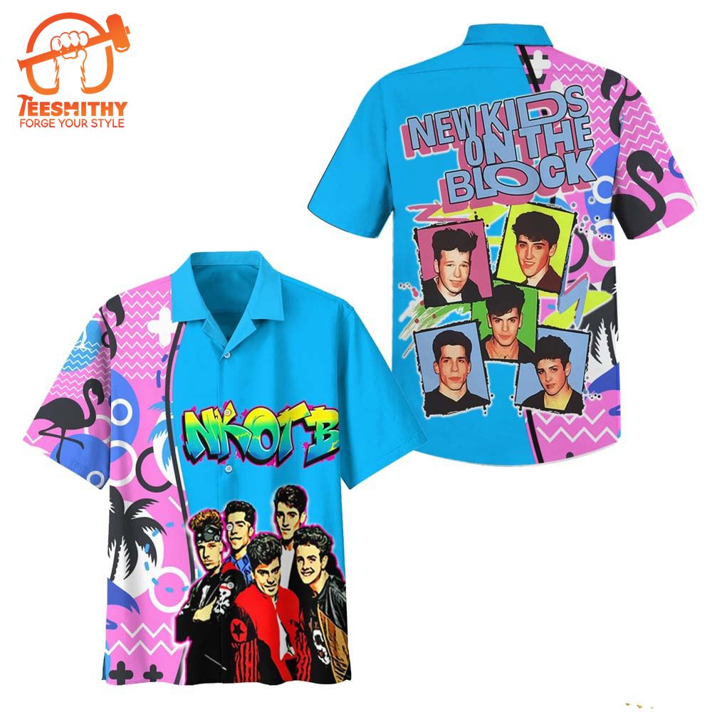 New Kids On The Block Summer Tour 2024 Hawaiian Shirt