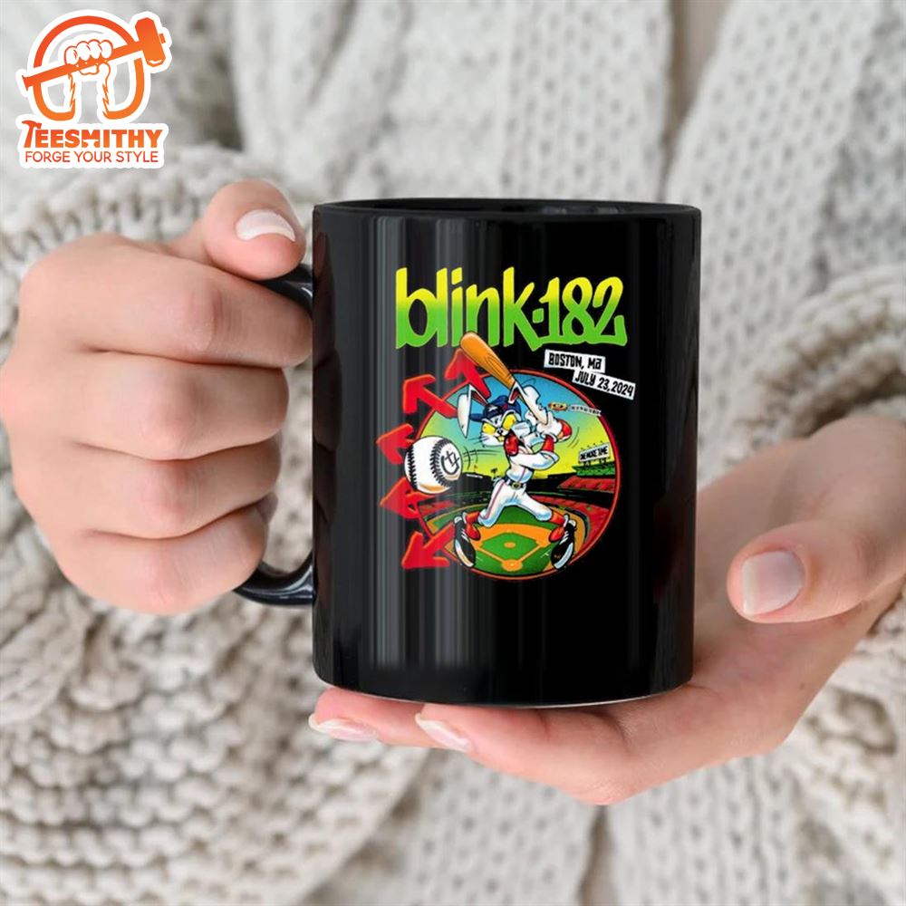 Official Blink-182 July 23 2024 Fenway Park Boston MA Mug