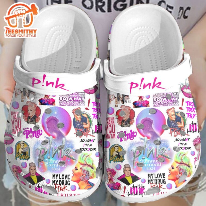P!nk Custom Crocs  Clogs Shoes