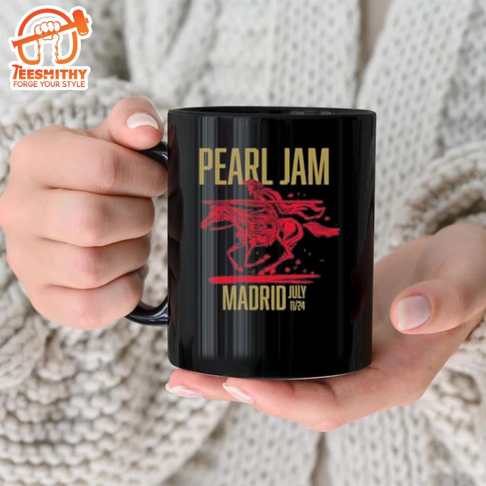 Pearl Jam Dark Matter World Tour At Mad Cool Festival On July 11 2024 Mug