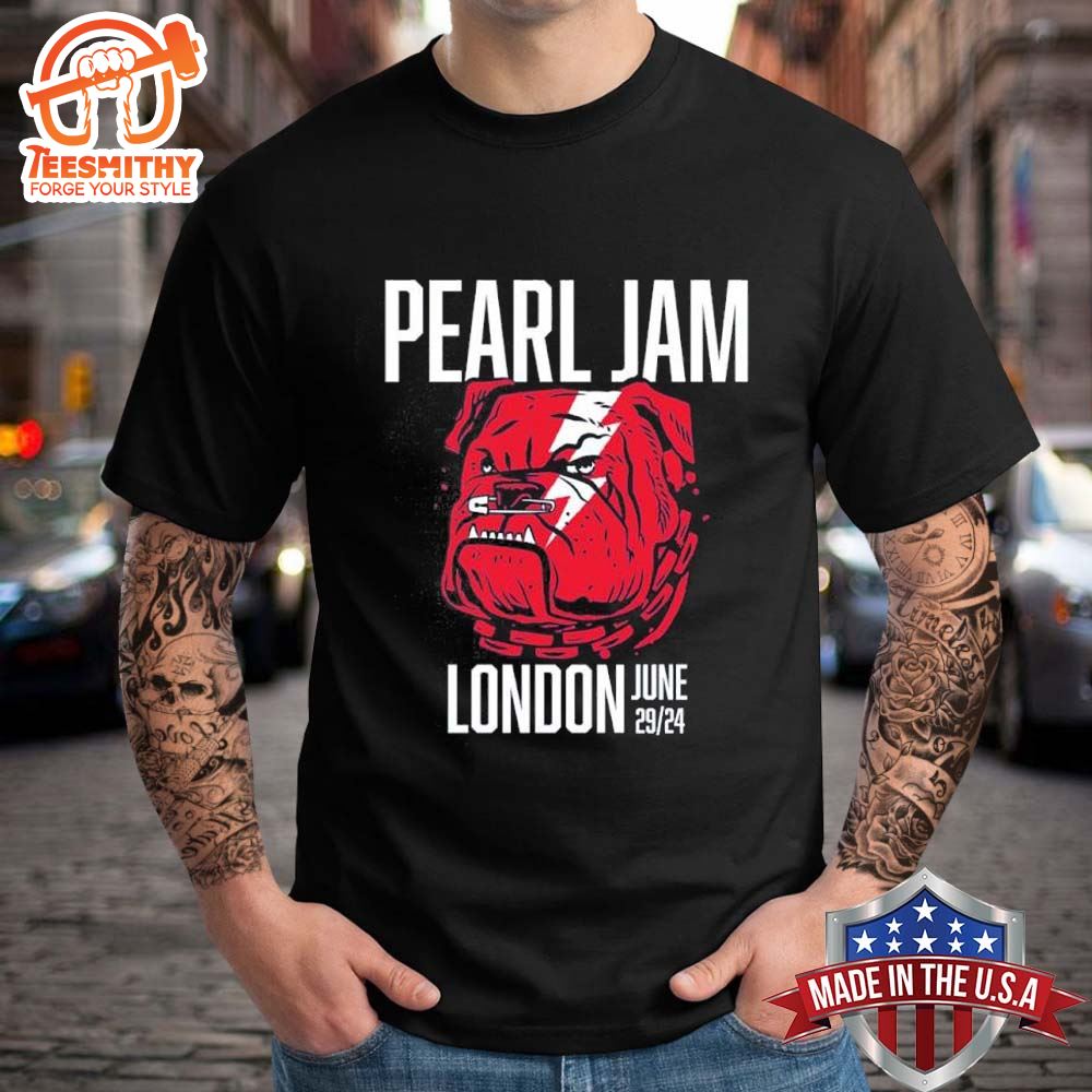 Pearl Jam Dark Matter World Tour Europe London UK June 29, 2024 T- Shirt