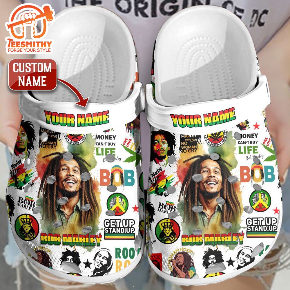 Personalized Bob Marley Custom Tour Music 2024 Clogs Shoes