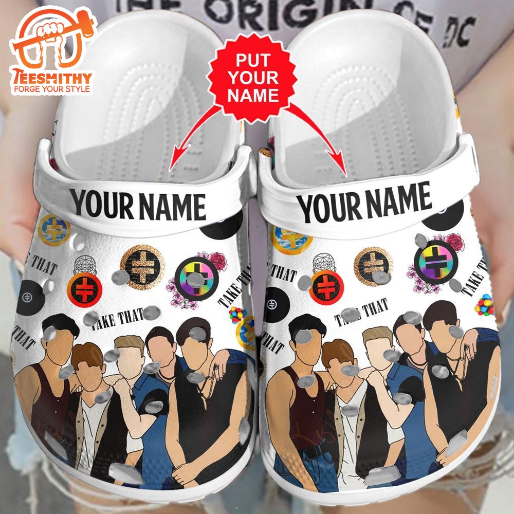 Personalized Take That Band Custom Tour Music 2024 Clogs Shoes