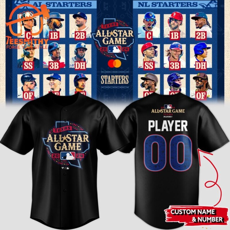 Philadelphia Phillies Baseball National League MLB All-Star 2024 Jersey Shirt