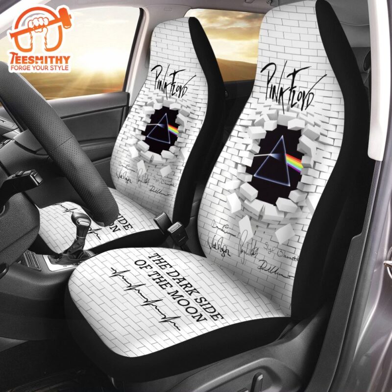 Pink Floyd 2PCS Car Seat Cover, Music Car Seat Cover