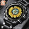Pink Floyd Sun Flower Tour 2024 Black Stainless Steel Watch