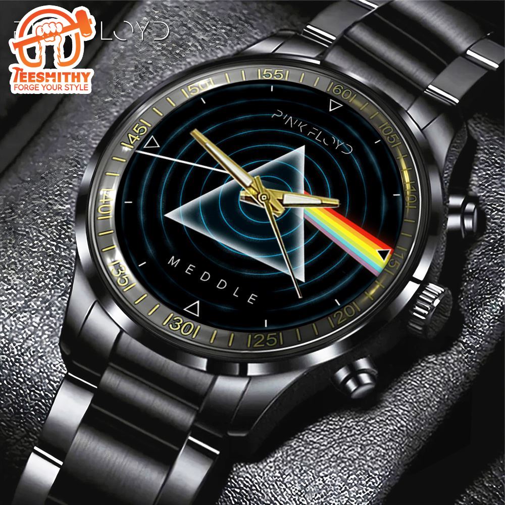 Pink Floyd Tour Logo 2024 Black Stainless Steel Watch