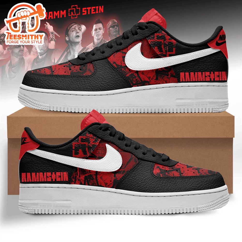 Rammstein Band Tour 2024 Air Force 1 Sneaker