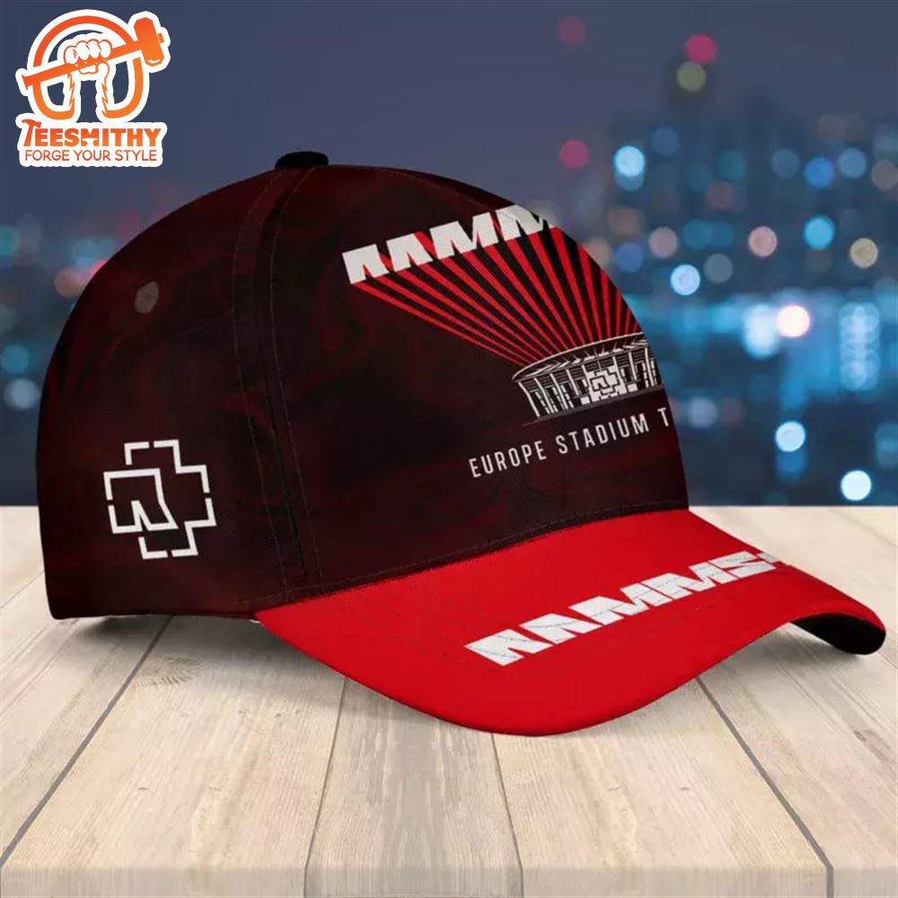 Rammstein Europe Stadium Tour 2024 Classic Cap Red