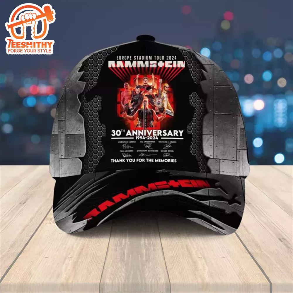 Rammstein Europe Stadium Tour 2024 Hot Classic Cap