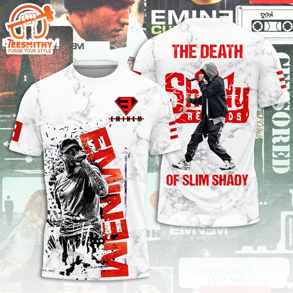 Rapper Eminem Slim Shady Custom T-Shirt