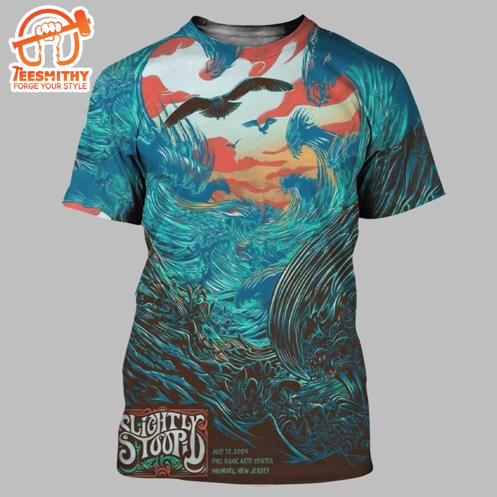 Slightly Stoopid The Show In Holmdel New Jersey At PNC Bank Arts Center On July 12 2024 3D Shirt