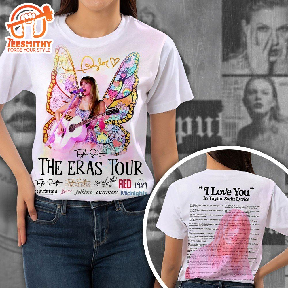 Taylor Swift And The Eras Tour 2024 3D T-Shirt