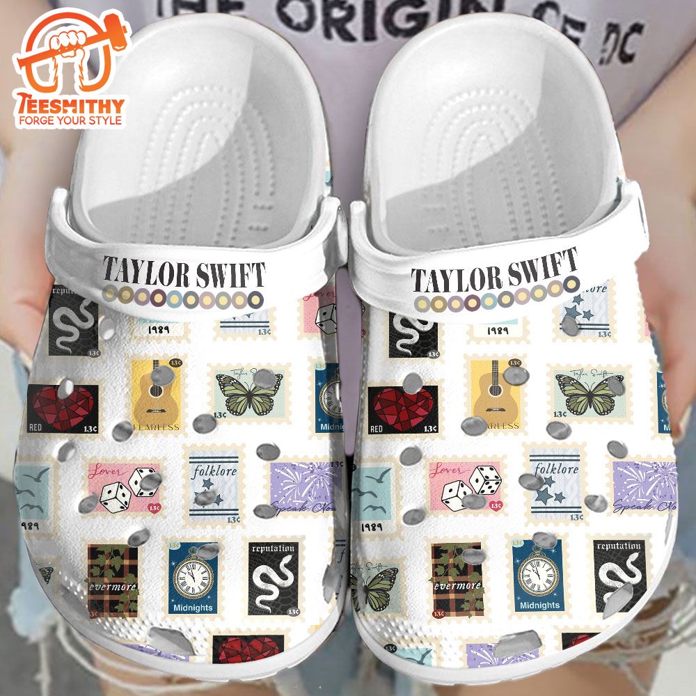 Taylor Swift Custom Album 3D Clogs Shoes