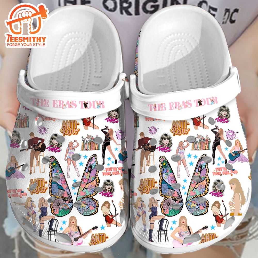 Taylor Swift Custom Name Ears Tour Clogs Shoes