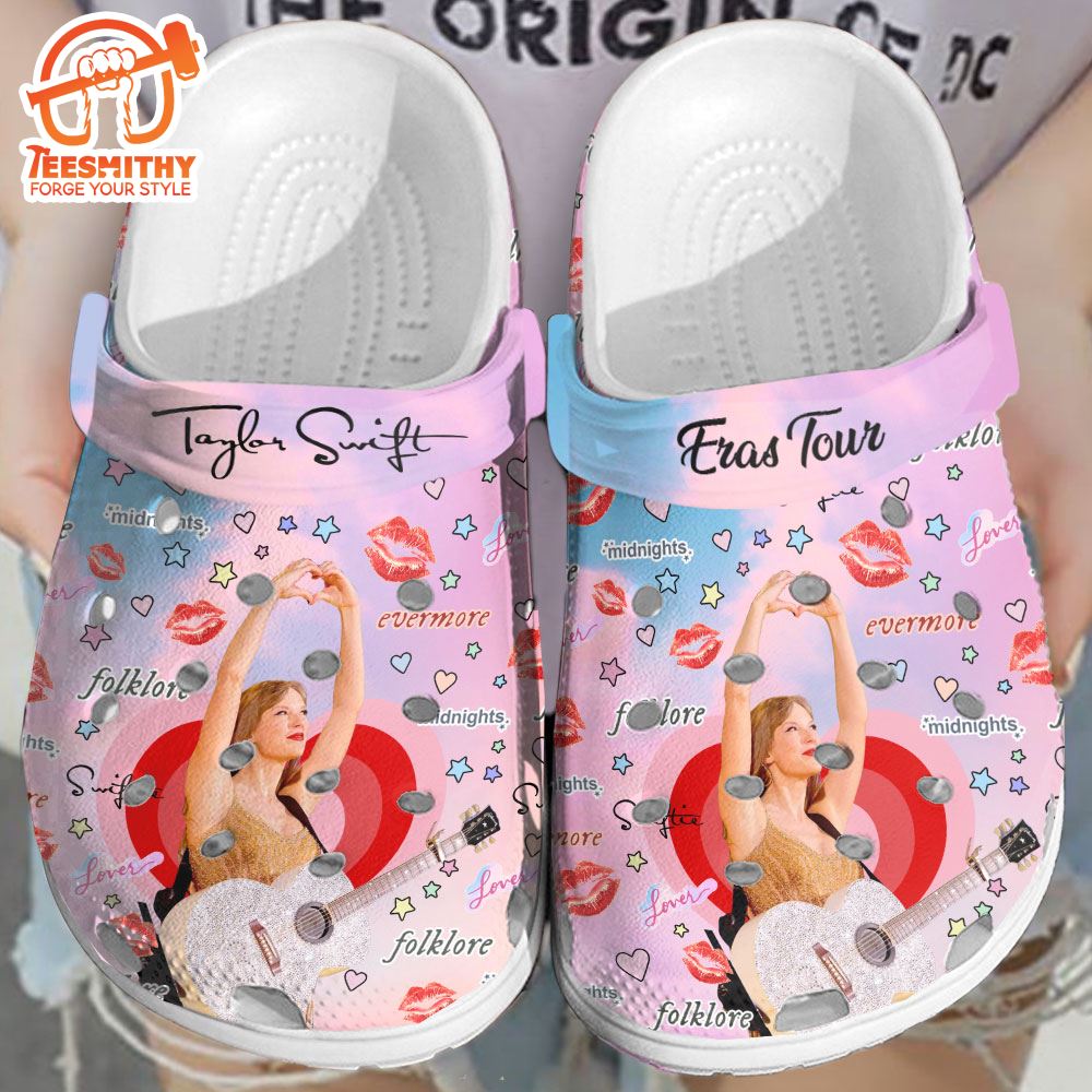 Taylor Swift Love You Custom Name Clogs Shoes