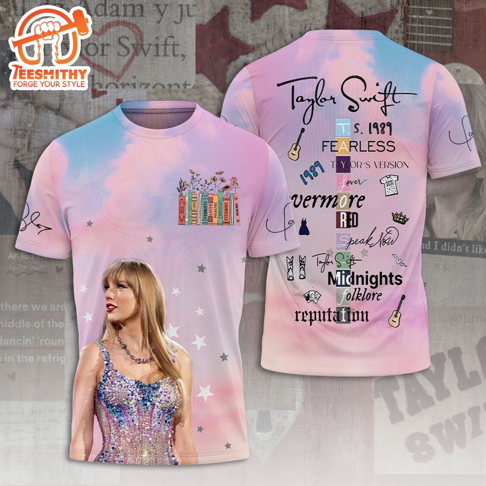 Taylor Swift Outfit The Eras Tour 3D T-Shirt