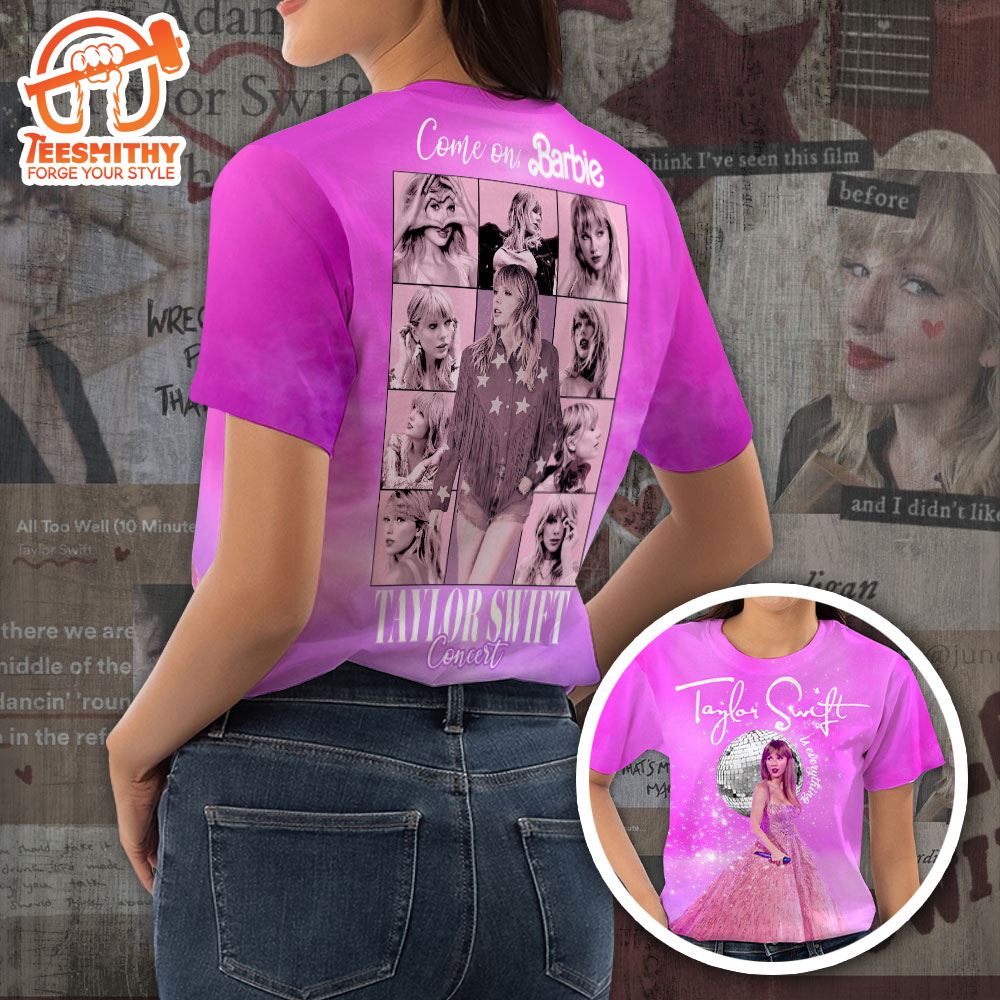 Taylor Swift Version Vintage 90s Style Shirt, The Eras Tour 2024 3D T-Shirt