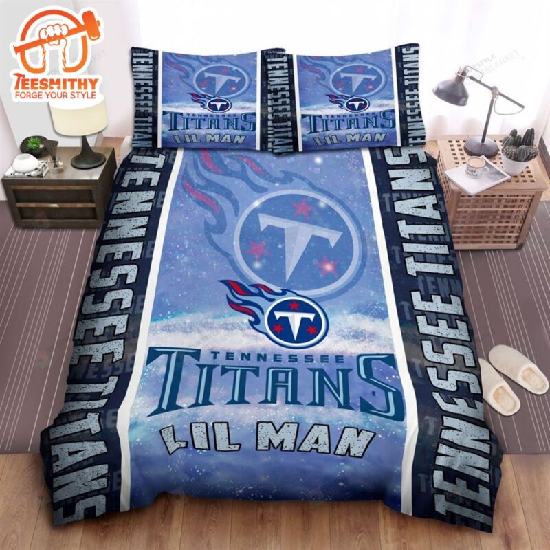 Tennessee Titans Bedding Set,Custom Name Tennessee Titans Duvet Covers