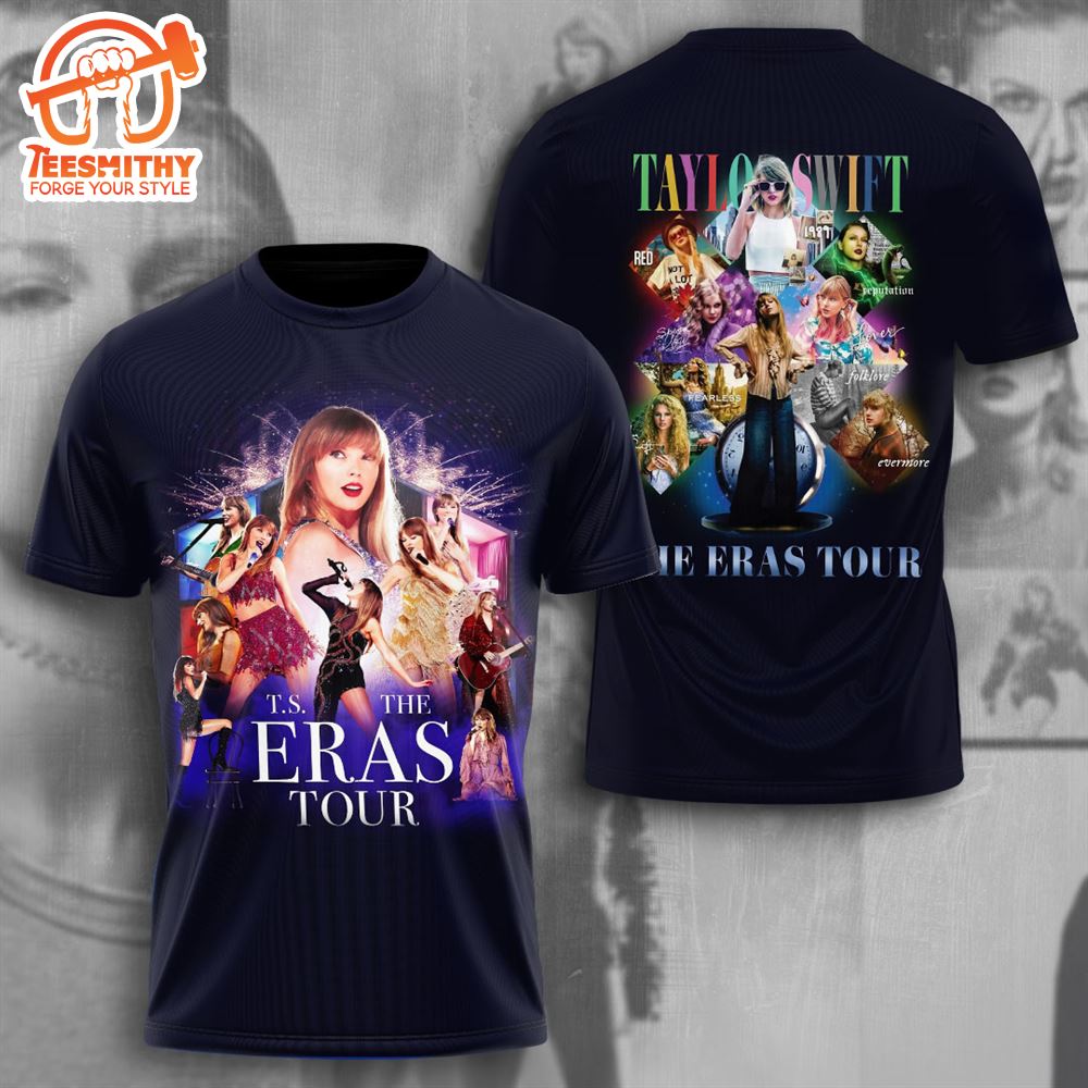 The Eras Tour Taylor Swift Tour Trending 3D T-Shirt